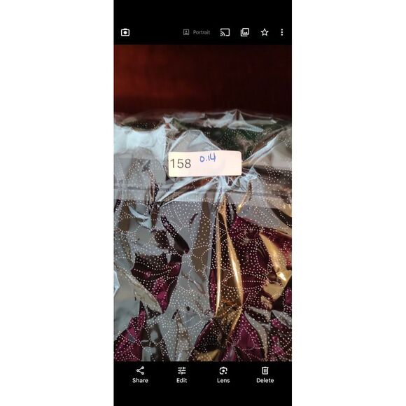 Nancy Bracoloni Velvet Dress Open Back Party Cocktail Dress Size 7/8 - Picture 8 of 8